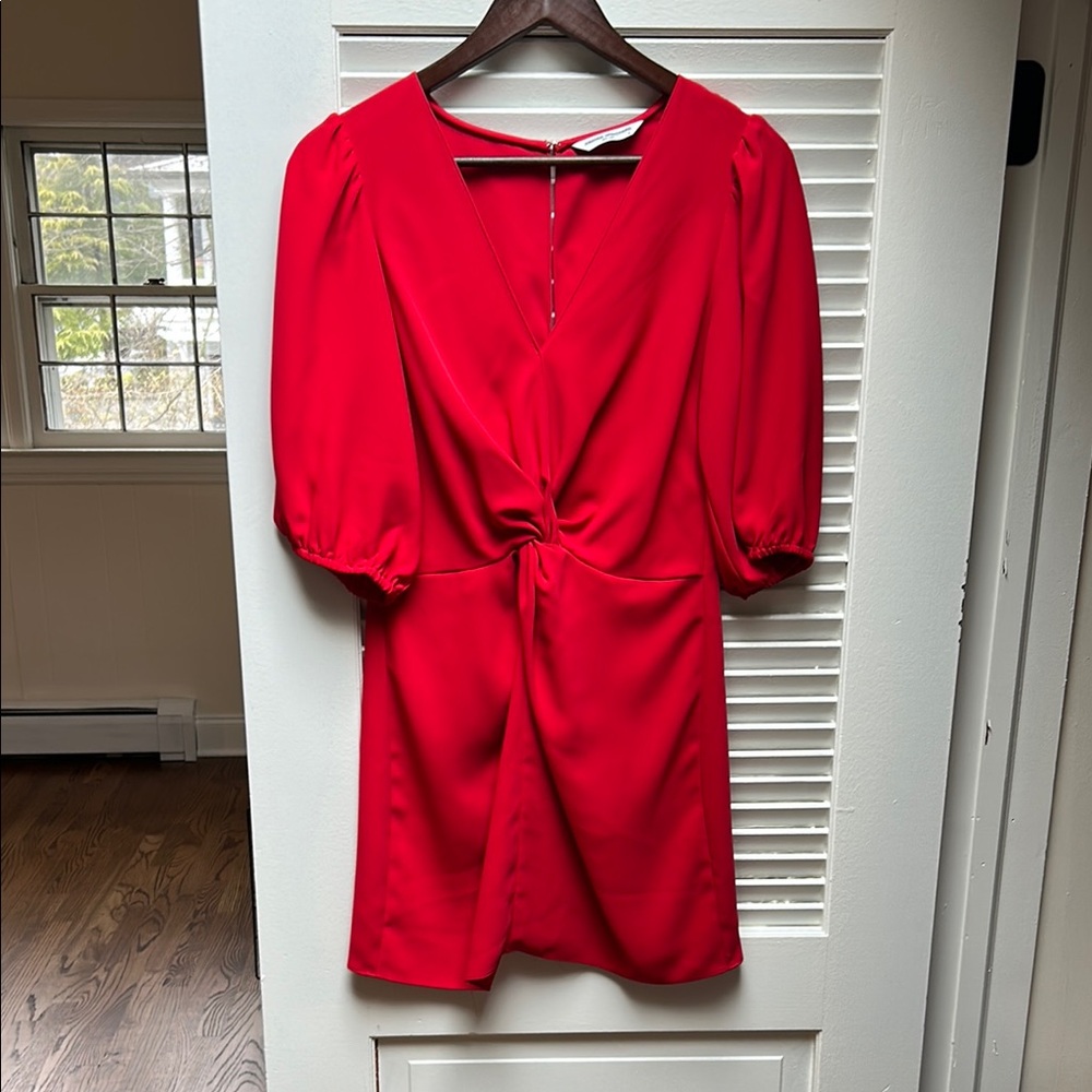 Elegant Red Women's Dress